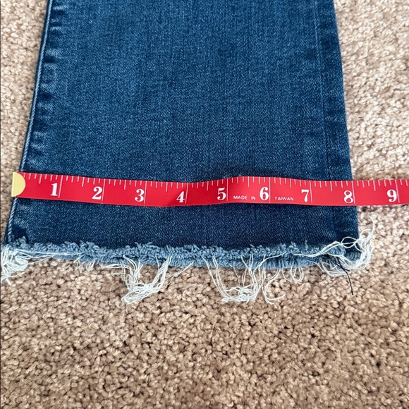 MOTHER Wide Leg Jeans in Indigo - Picture 7 of 11